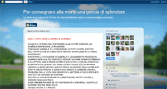 Desktop Screenshot of perconsegnareallamorteunagoccia.blogspot.com