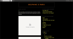 Desktop Screenshot of delphineaparis.blogspot.com