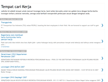 Tablet Screenshot of lowongan1.blogspot.com