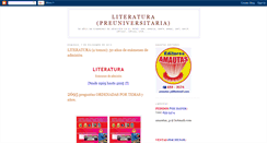 Desktop Screenshot of literatura-pe.blogspot.com