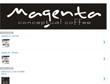 Tablet Screenshot of magentaconceptualcoffee.blogspot.com