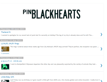 Tablet Screenshot of pinblackhearts.blogspot.com