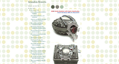 Desktop Screenshot of 1brandon-flowers.blogspot.com