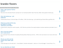 Tablet Screenshot of 1brandon-flowers.blogspot.com