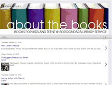 Tablet Screenshot of aboutthebooks.blogspot.com