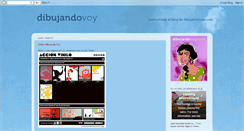 Desktop Screenshot of dibujandovoy.blogspot.com