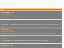Tablet Screenshot of jumpingonin.blogspot.com