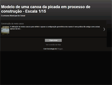 Tablet Screenshot of canoa-meio-casco.blogspot.com