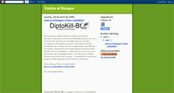 Desktop Screenshot of contraeldengue.blogspot.com