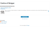 Tablet Screenshot of contraeldengue.blogspot.com