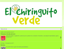 Tablet Screenshot of el-chiringuito-verde.blogspot.com