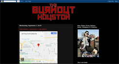 Desktop Screenshot of burnouthouston.blogspot.com