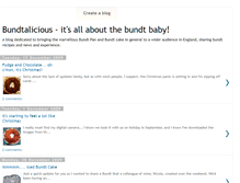 Tablet Screenshot of bundtalicious.blogspot.com