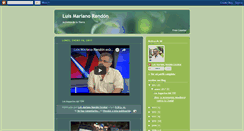 Desktop Screenshot of luismarianorendon.blogspot.com