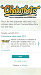 Mobile Screenshot of newchaturbatehack2013.blogspot.com