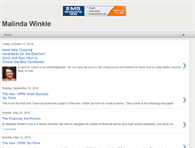 Tablet Screenshot of malindawinkle.blogspot.com