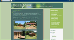 Desktop Screenshot of drevostavba-svepomoci.blogspot.com