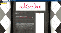 Desktop Screenshot of akimbodesigns.blogspot.com