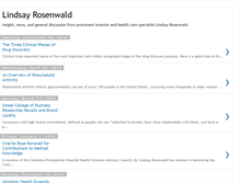 Tablet Screenshot of lindsayrosenwald.blogspot.com