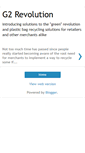 Mobile Screenshot of g2revolution.blogspot.com