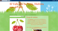 Desktop Screenshot of elvalleconlafrutadisfrutaconelvalle.blogspot.com