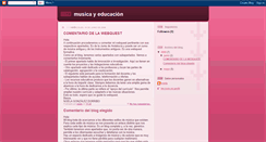 Desktop Screenshot of noela-musicayeducacion.blogspot.com