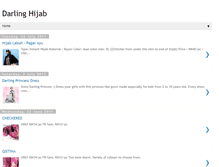 Tablet Screenshot of darlinghijab.blogspot.com