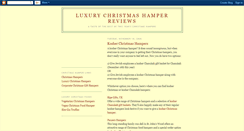 Desktop Screenshot of luxurychristmashamper.blogspot.com