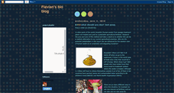 Desktop Screenshot of flaviansbioblog.blogspot.com