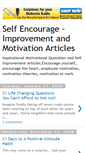 Mobile Screenshot of encourage-motivation.blogspot.com