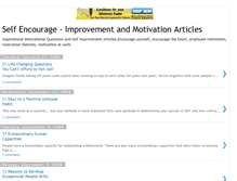 Tablet Screenshot of encourage-motivation.blogspot.com