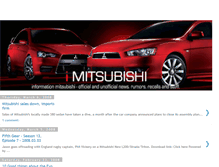 Tablet Screenshot of imitsubishi.blogspot.com