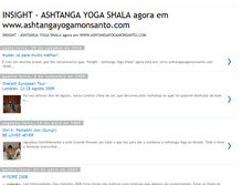 Tablet Screenshot of insight-ashtanga.blogspot.com