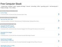 Tablet Screenshot of ebookcomputerfree.blogspot.com
