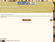 Tablet Screenshot of estudiosdelturismo.blogspot.com