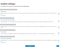 Tablet Screenshot of muslim-malay.blogspot.com