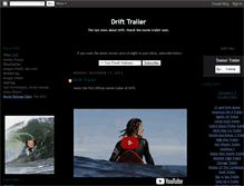 Tablet Screenshot of drift-movie-trailer.blogspot.com