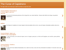 Tablet Screenshot of lamaldiciondecapistrano.blogspot.com