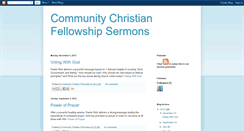 Desktop Screenshot of ccf-sermon.blogspot.com