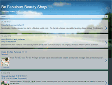 Tablet Screenshot of bfbeautyshop.blogspot.com