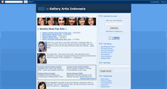 Desktop Screenshot of galleryartis.blogspot.com
