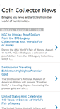 Mobile Screenshot of coincollectornews.blogspot.com