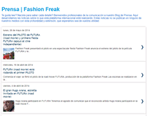 Tablet Screenshot of prensafashionfreak.blogspot.com