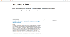 Desktop Screenshot of gecorpacademico.blogspot.com