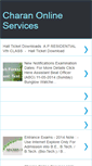 Mobile Screenshot of charanonlineservices.blogspot.com