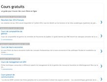 Tablet Screenshot of cours-gratuits.blogspot.com