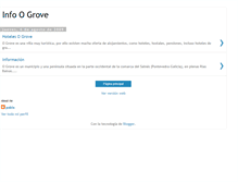 Tablet Screenshot of infogrove.blogspot.com