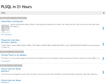Tablet Screenshot of naveen-plsql.blogspot.com