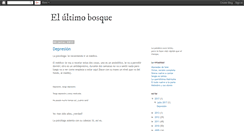 Desktop Screenshot of elultimobosque.blogspot.com