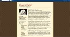 Desktop Screenshot of darcyinturkey.blogspot.com